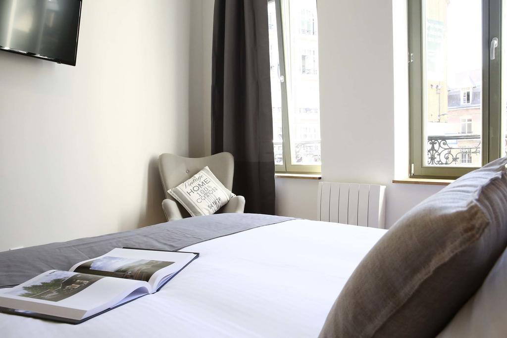 Flandres Appart' Hotel Par Nocnoc Лилль Номер фото